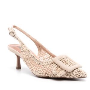 Revolve Anthropologie Bibi LOU Dalila 55mm slingback ballerina shoes